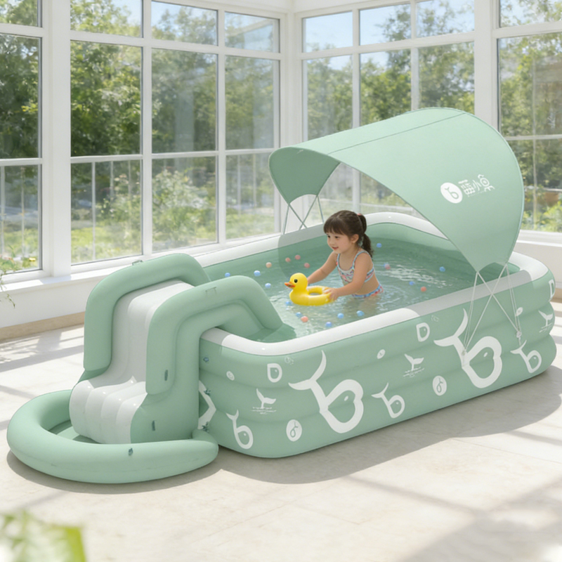 Water Slide Inflatable - Inflatable Swimming Pool with Water Slide