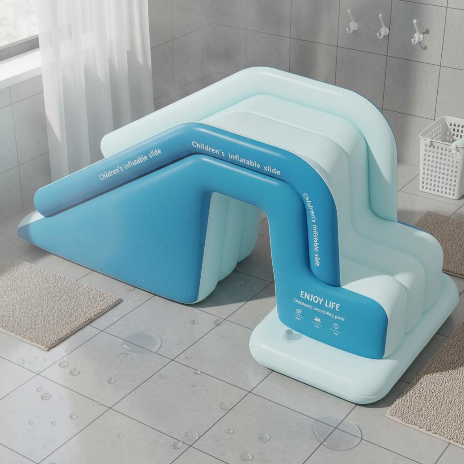 Inflatable Pool Slide Foldable - đánh giá và giá Water Slide Inflatable