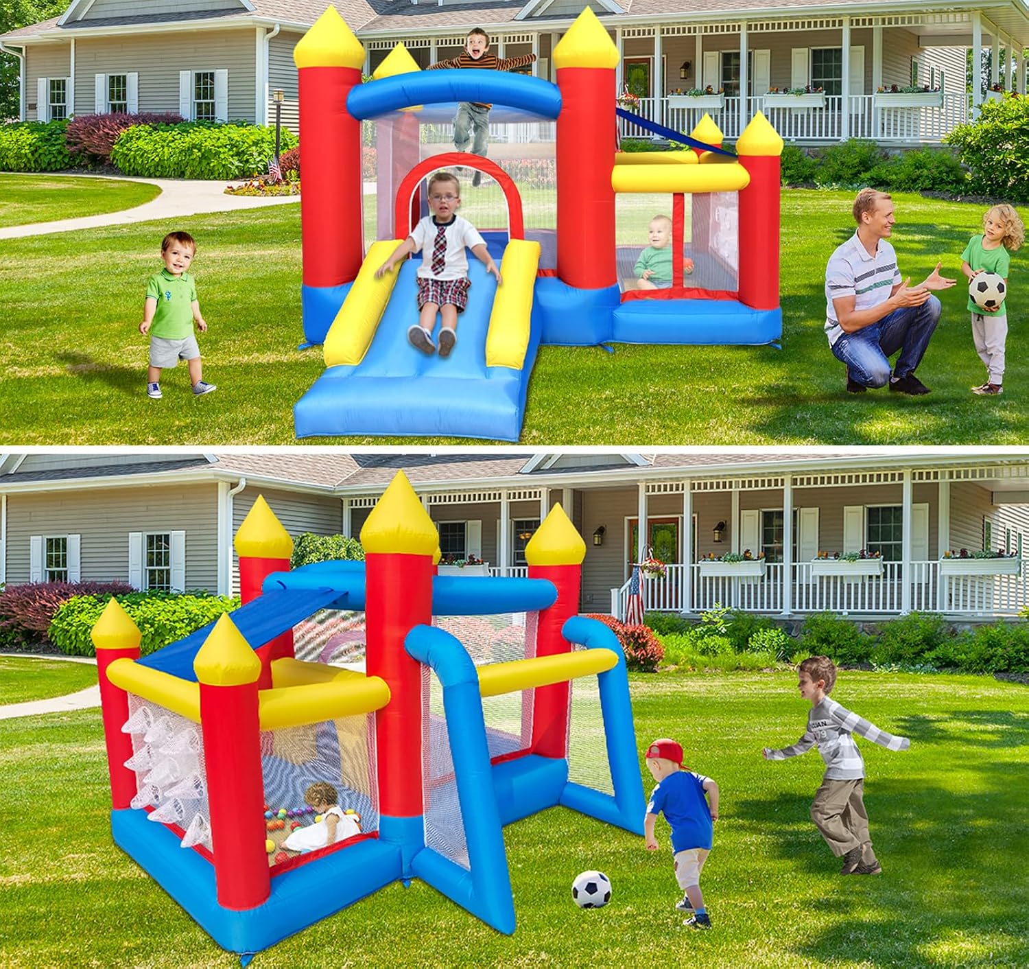Inflatable Bounce House for Ki - đánh giá và giá Water Slide Inflatable