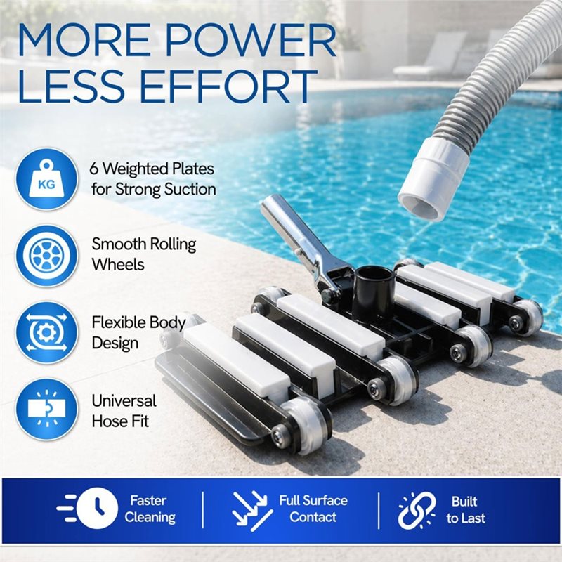 A64T Manual Pool Vacuum Head,  - đánh giá và giá Pool Vacuum Manual