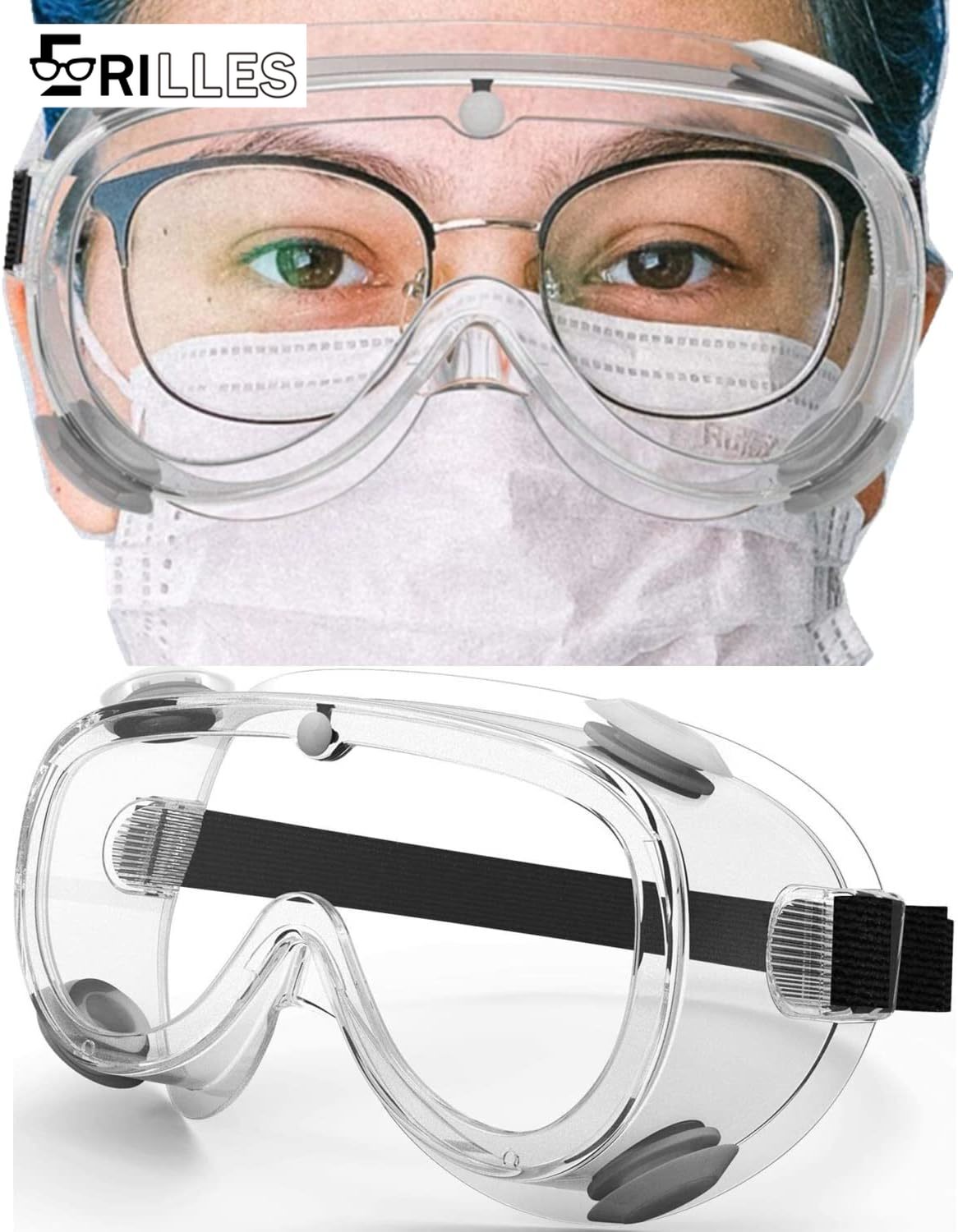 Water Sports Safety Goggles, A - đánh giá và giá Swim Goggles Anti Fog Uv